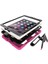 Ipad 5 Air 9.7 Kılıf Griffin Tablet Kapak - Pembe 6