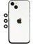 Iphone 14 Shine Kamera Lens - Gümüş 1