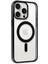 Iphone 15 Pro Max Kılıf Erozi Magsafe Kapak - Siyah 3