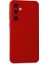 Samsung Galaxy S23 Fe Kılıf Nano Içi Kadife Silikon - Kırmızı 1