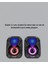 Rgb Işıklı USB Hoparlör Seti 9W Çıkış Gücü Derin Bas 2