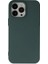 Iphone 14 Pro Kılıf Nano Içi Kadife Silikon - Koyu Yeşil 1