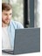 Macbook Air 13.6 Macbook Kumaş Kapak - Gri 4