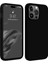 Iphone 15 Pro Max Kılıf First Silikon - Siyah 1