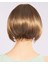 Açık Kahverengi Küt Parti Peruk 5