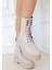 Yzlal Caxa Bej Cilt Bağcıklı Bot (Numara: 39) 2