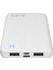 S-Link IP-G12N 10.000MAH Microusb + Type-C Beyaz Taşınabilir Pil Şarj Cihazı Powerbank 3