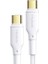 100W Super Charge Type-C Dönüştürücü Kablosu 1.2m, Beyaz 3