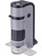 MP-250 Microflip 100-250X LED Işıklı Cep Mikroskobu Akıllı Telefon Digiscoping Adaptör Klipsli, Gri 2