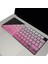 MacBook Klavye Koruyucu Arapça Baskılı Uk-Ters L Enter Tipi Air 13,6-15,3inç- Pro 14,2-16,2inç M1-M2-M3-M4 Pro Max Uyumlu, Ultra Ince Hafif Yıkanabilir Silikon Klavye Filmi Pembe 1