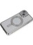 iPhone 14 Kılıf Joke Simli Magneticsafe Kılıf - Gümüş 3