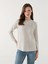 Yeni Sezon Bisiklet Yaka Pul Işlemeli Kadın Bluz 1