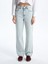 Yeni Sezon Straight Fit Kadın Jean Pantolon 2