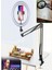 10 Inç 26 cm Ring Light Esnek Masaüstü Mengeneli Tiktoker Ring Light LED Selfie Yayın Işığı 1