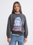 Yeni Sezon Stitch Baskılı Kız Çocuk Kalın Sweatshirt 1
