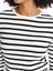 Yeni Sezon Bisiklet Yaka Çizgili Uzun Kollu Kadın Body 3