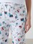 Yeni Sezon Beli Lastikli Yılbaşı Temalı Kadın Jogger Pijama Alt 3