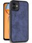 iPhone 11 Kılıf Aras Deri Kapak - Lacivert 2