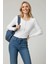 Sptrns Çıtçıt Detaylı Bluz Beyaz T4343 (Beden: M) 1
