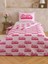 Home Pembe Barbie Baskılı Tek Kişilik Nevresim Seti 160X220/50X70 cm 1
