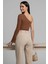 Sptrns Tek Omuzlu Basic Bluz Kahve T4275 (Beden: L) 3