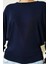 Sptrns Yarasa Kol Salaş Bluz Lacivert T4273 (Beden: Xl) 2