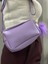 Yzlal Ponpon Mor Cilt Çanta (Beden: Standart) 3