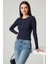 Sptrns Çıtçıt Detaylı Bluz Lacivert T4343 (Beden: S) 1