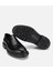 02AYH313740A100 ERKEK Açma Deri Siyah Kalın Tabanlı Klasik Loafer 6