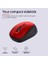 24550 Yvi+ Sessiz Kablosuz Optik Mouse - Kırmızı 3