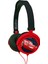 Pixar Arabalar Mcqueen Kulaklık, Sınırlı Ses Gücü, Katlanabilir ve Ayarlanabilir, Kırmızı/siyah, HP010DC 1