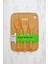 Bambu Serisi Oluklu Antibakteriel Yıkanabilir Bambu 36X26 cm Doğrama Tahtası, Kaşık ve Spatula, Tahta Kevgir, 4'lü Set 1
