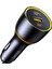 Superauto Araç Içi Şarjı, 3 Portlu Pd 170W Type-C To Type-C, Usb, Hızlı Şarj Çakmaklık, Siyah 1