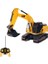 Kumandalı 40 Mhz Tam Fonksiyonlu Rc Iş Araçları LED Işıklı Kepçeleri, Damperi ve Vinç (Kule Vinç-Kepçe-Bulldozer-Kamyon) (Kepçe) 3