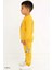 Sarı Ayıcık 4-5-6 Yaş Çocuk Alt Üst Takım Pijama Takım 3