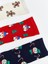Yeni Sezon Yılbaşı Temalı Erkek Çocuk Soket Çorap 5'li 3