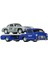 Hot Wheels Team Transport Mercedes Benz 300 Sl 55 Blaues Wund HRV48 1