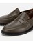 01AYH313600A880 KADIN Deri Haki Yumuşak Dokulu Klasik Loafer 3
