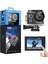 Action Cam 4K60FPS 40M Sualtı Kamera 20MP Wifi Aksiyon Kamerası, Dokunmatik Ekranlı Eıs, 8x Zoom Ses Kumandalı Uzaktan Kumandalı Aksesuar Kiti Spor Kamera (V50) 1