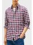 Pamuklu Regular Fit Uzun Kollu Ekoseli Gömlek Erkek Gömlek MW0MW40465 0qj 1