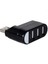 3 Port 180 Dirsek USB Hub Çoğaltıcı Çoklayıcı USB 2.0 Çoklama 2