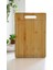 Bambu Serisi 32X22 cm Oluklu Antibakteriel Yıkanabilir Bambu Doğrama Tahtası 1