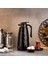 Kitchenhouse Mimoza 1,5 L Cam Termos-Siyah 1