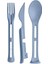 Açık Mavi Çatal Kaşık Bıçak Takımı 2