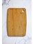 Bambu Serisi 32X22 cm Oluklu Antibakteriel Yıkanabilir Bambu Doğrama Tahtası 1