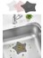 Silikon Kaymaz Yıldız Lavabo ve Küvet Süzgeci Yıldız Süzgeç Pembe Renk SEA114P 2
