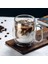 2 Adet Çift Cidarlı Cam Kupa 250 ml Çift Camlı Kupa Glass 1