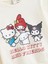 Yeni Sezon Bisiklet Yaka Hello Kitty Baskılı Kız Çocuk Sweatshirt 4