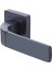 Bologna Serisi 35-ZR-8X8-A003-KT-56-11 Oda Tipi Kapı Kolu - Siyah Mat Kaplama - Parçalar Dahildir 1