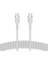 Boostcharge Pro Örgülü USB C Tipi - C Kablosu (1m/3,3ft), Usb-If Sertifikalı Güç Dağıtımı Pd Hızlı Şarj Kablosu - Beyaz 2